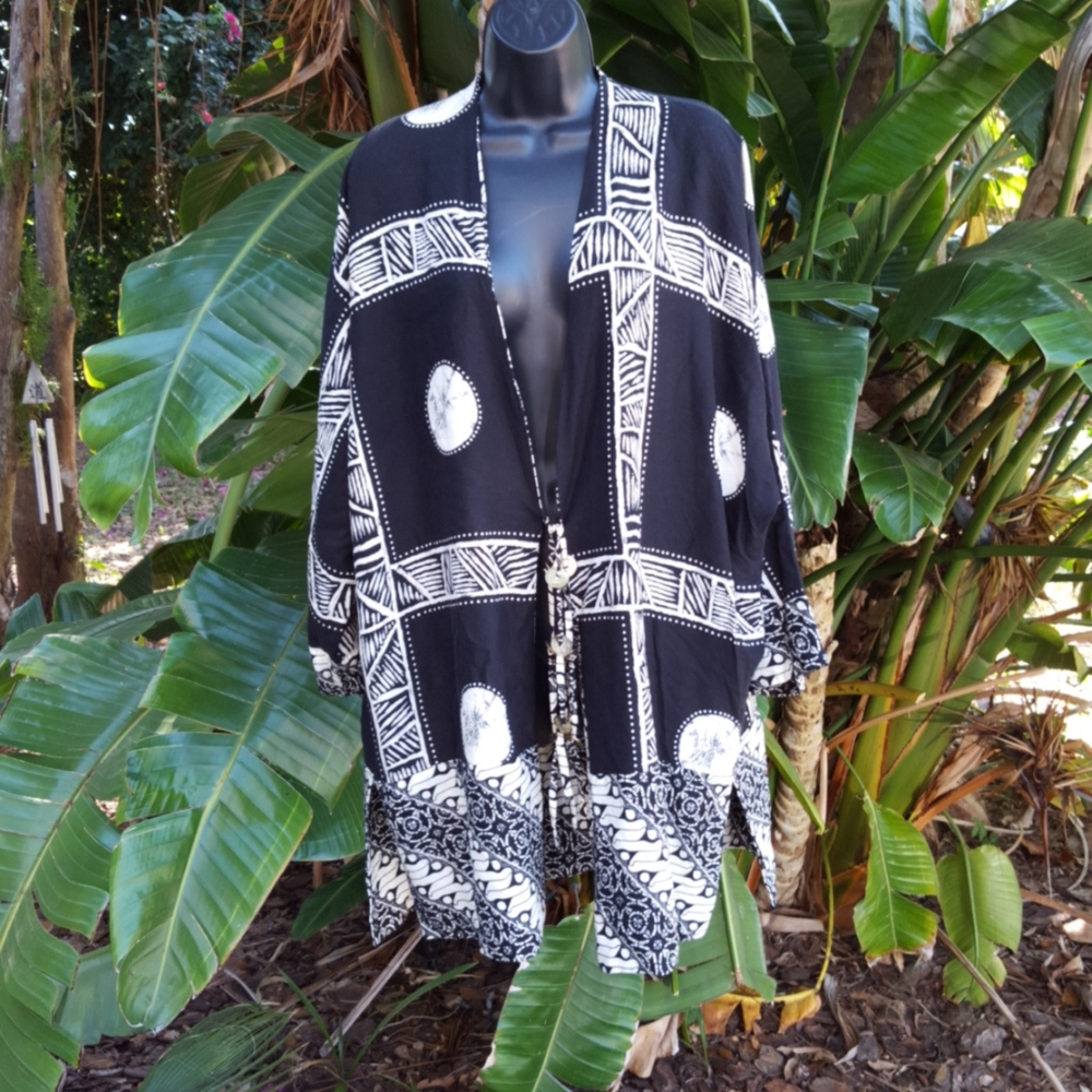 Reversible Batik bandana print jacket